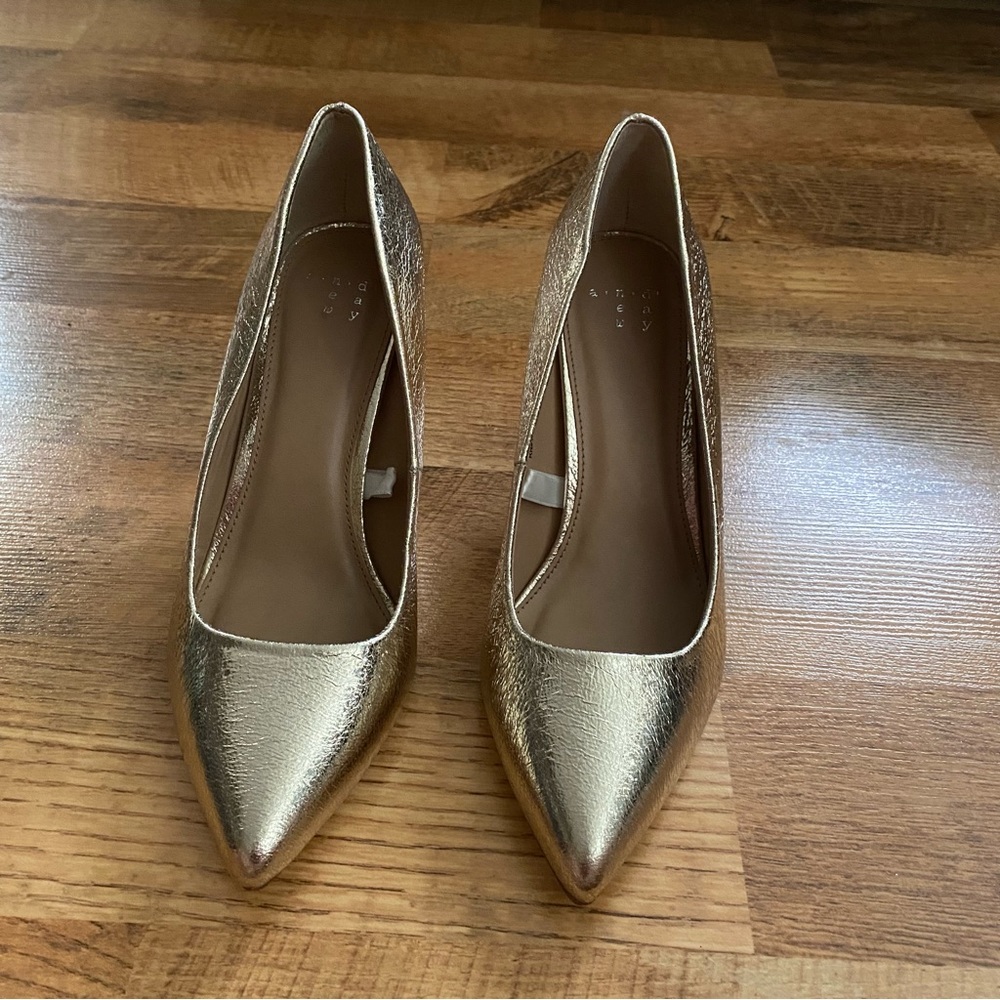 Gold Foiled Stiletto heels